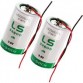 Літієва батарея SAFT LS 33600 FL D